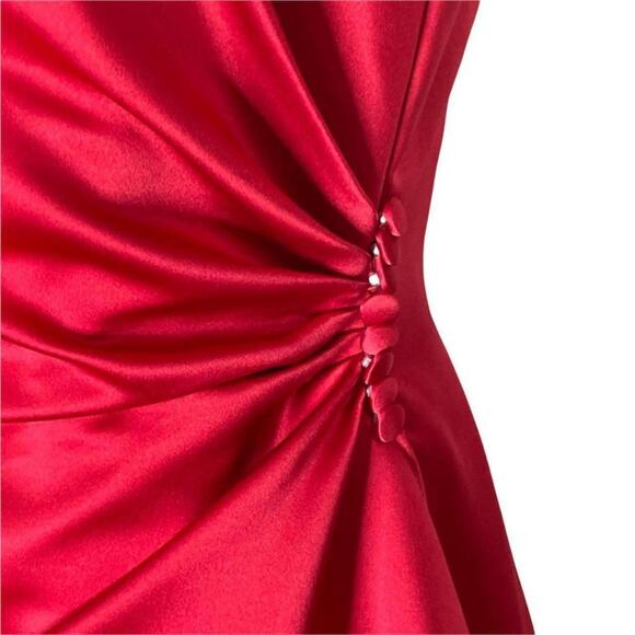 Vintage red prom dress 90s - Picture 3 of 4